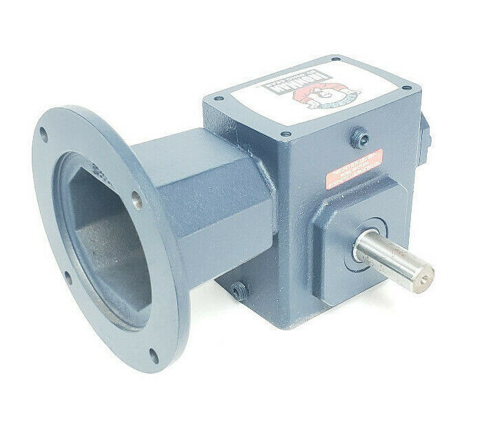 NEW LEESON IRON MAN W8180049.00 BM818-5-R-56 RIGHT ANGLE GEAR REDUCER 1.70HP 5:1