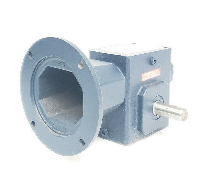 NEW LEESON IRON MAN W8180049.00 BM818-5-R-56 RIGHT ANGLE GEAR REDUCER 1.70HP 5:1
