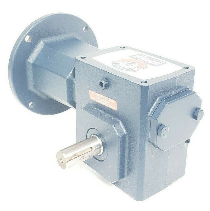 NEW LEESON IRON MAN W8180049.00 BM818-5-R-56 RIGHT ANGLE GEAR REDUCER 1.70HP 5:1