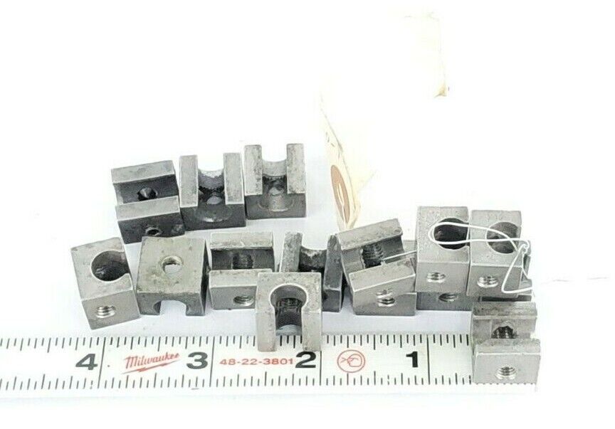 LOT OF 15 KRONES 1-011-53-037-0 CLAMPS 21627 1011530370