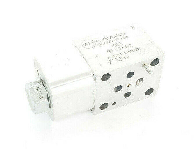 SUN HYDRAULICS EBA 9F19-A2 HYDRAULIC MANIFOLD VALVE