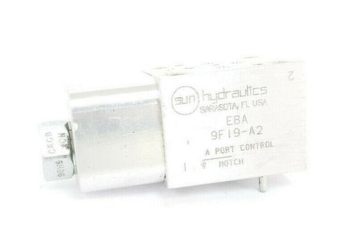 SUN HYDRAULICS EBA 9F19-A2 HYDRAULIC MANIFOLD VALVE