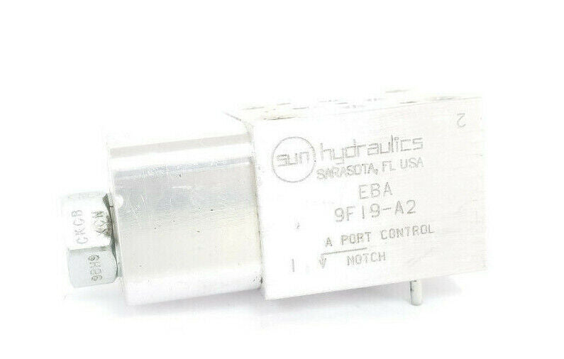 SUN HYDRAULICS EBA 9F19-A2 HYDRAULIC MANIFOLD VALVE