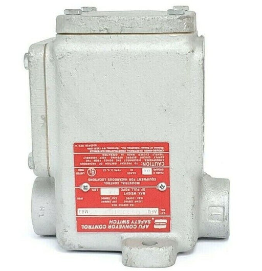 CROUSE HINDS AFU0333-10 CONVEYOR CONTROL SAFETY SWITCH AFU0333-10-M83 INCOMPLETE