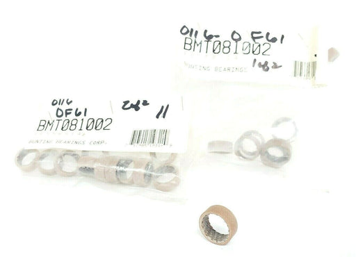 LOT OF 19 NEW BUNTING BEARINGS CORP. BMT081002 BEARINGS 1/2X5/8X1/4