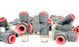 LOT OF 23 NEW SMC 3/8 RUN TEE FITTINGS, 3/8" X 3/8" X 1/4"