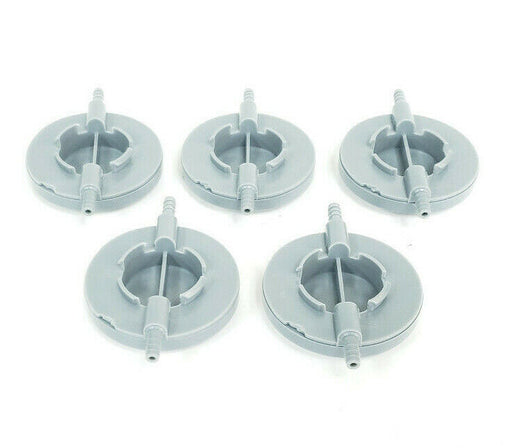 LOT OF 5 NEW ACCU-GLIDE INTELLIGRATED 51003802 AIR ACTUATORS 2 INLETS 17043472