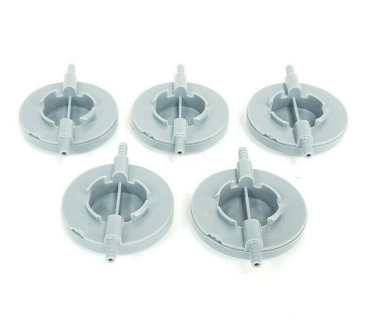 LOT OF 5 NEW ACCU-GLIDE INTELLIGRATED 51003802 AIR ACTUATORS 2 INLETS 17043472