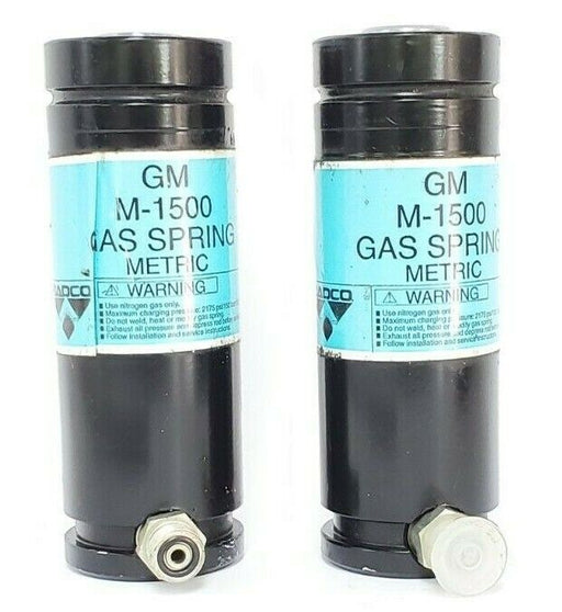 LOT OF 2 DADCO GM M-1500 GAS SPRINGS METRIC M-1500-07-05, 90.10.00750.050