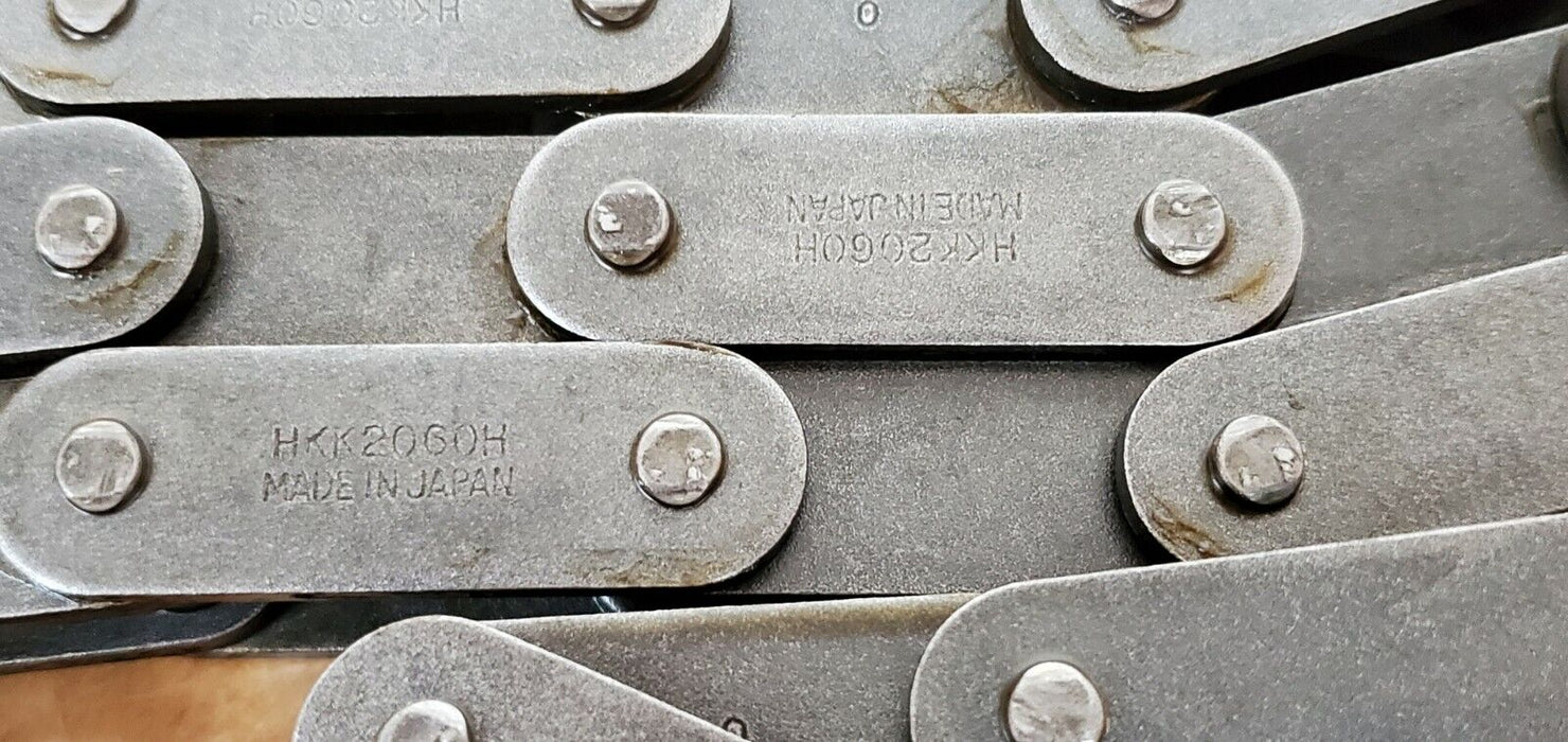 NIB HKK CHAIN C2060HR ANSI STANDARD ROLLER CHAIN 119822 10FT 80LINKS