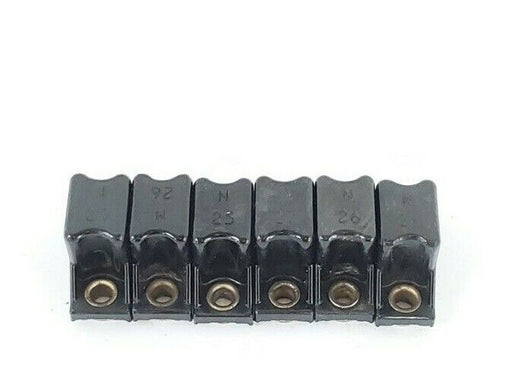 LOT OF 6 ALLEN BRADLEY HEATER ELEMENTS N25, N26, N27, N29