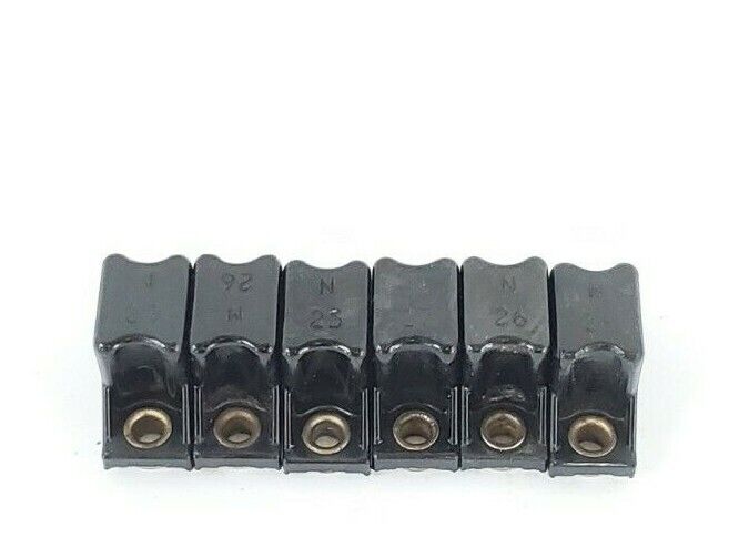 LOT OF 6 ALLEN BRADLEY HEATER ELEMENTS N25, N26, N27, N29