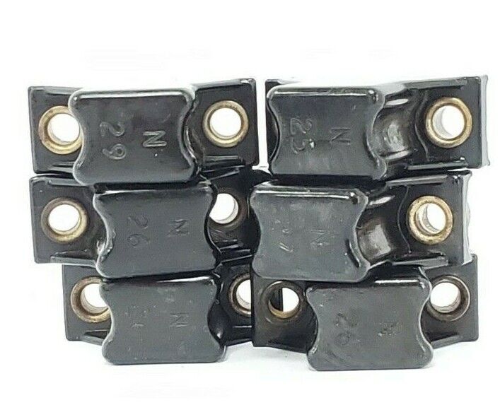 LOT OF 6 ALLEN BRADLEY HEATER ELEMENTS N25, N26, N27, N29