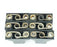 LOT OF 6 ALLEN BRADLEY HEATER ELEMENTS N25, N26, N27, N29