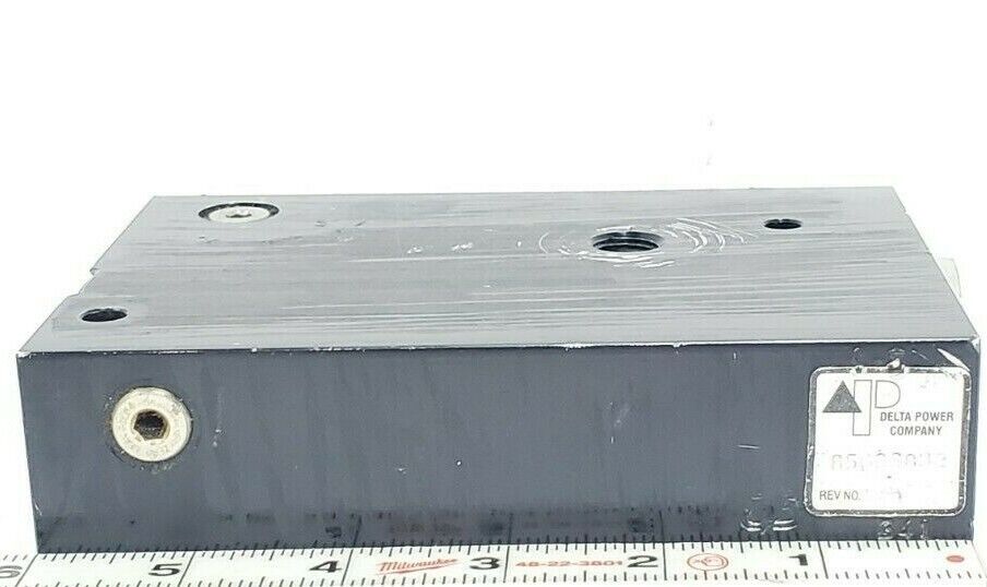 DELTA POWER COMPANY 85006832 REV. A CONTROL VALVE BLOCK