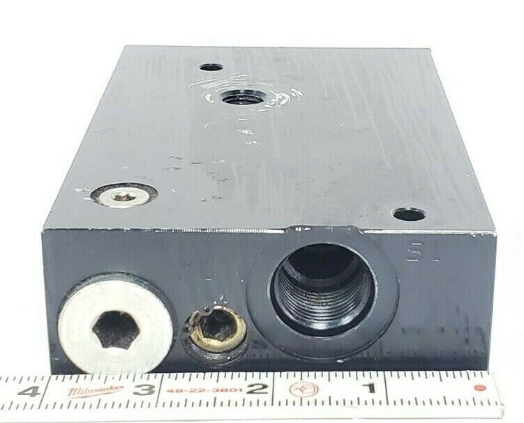 DELTA POWER COMPANY 85006832 REV. A CONTROL VALVE BLOCK