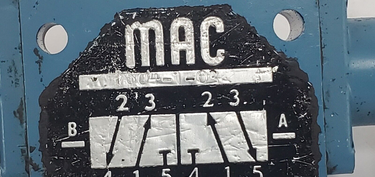 MAC 1804-1-03 3-WAY SEQUENCE SOLENOID VALVE 3/8" V-13231 1804103