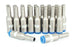 LOT OF 19 NEW SMC SPORE 10 KC SELF SEAL FITTINGS, 10MM X 70MM L