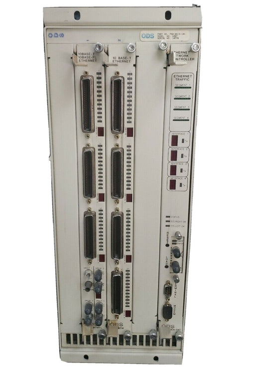 ODS 750-0414-101 MODEL 1097 4SLOT CHASSIS W/ 1094-BTM, 1094-BTML & 1094-ENC4-040