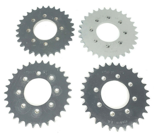 LOT OF 4 MARTIN 50-30 ROLLER CHAIN SPROCKETS 2-1/2" BORE, 30TEETH, E.G. # 9249-H