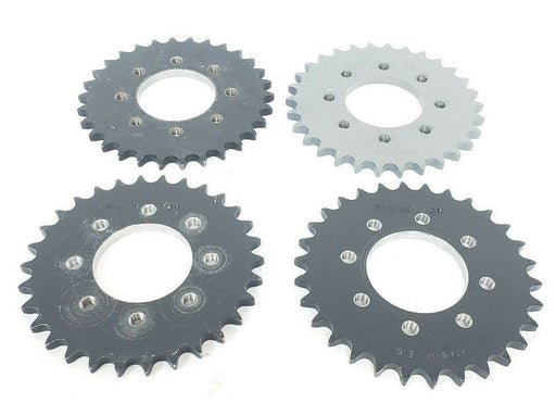 LOT OF 4 MARTIN 50-30 ROLLER CHAIN SPROCKETS 2-1/2" BORE, 30TEETH, E.G. # 9249-H