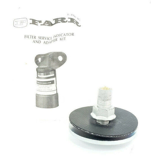 NEW FARR FILTER SERVICE INDICATOR ADAPTER SET 002-045-9220-0 E-1500-8G 14439-000