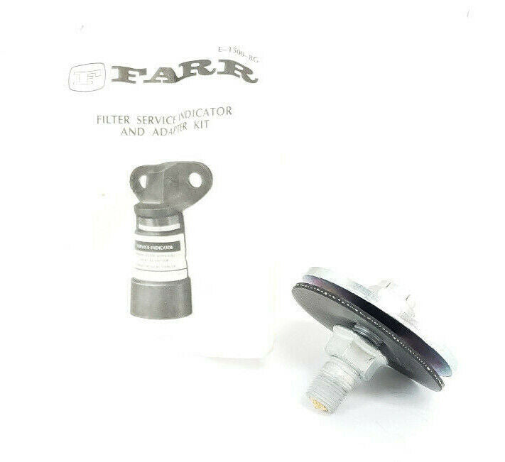NEW FARR FILTER SERVICE INDICATOR ADAPTER SET 002-045-9220-0 E-1500-8G 14439-000