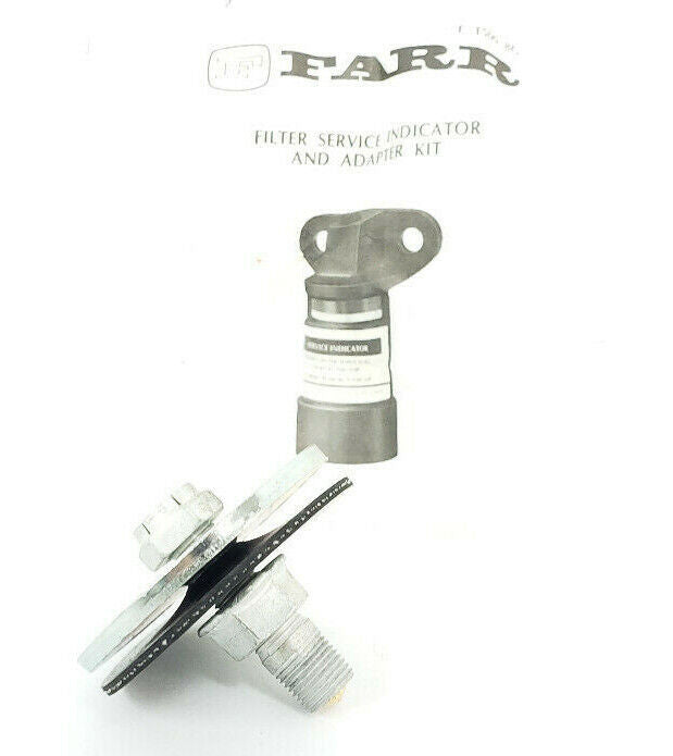 NEW FARR FILTER SERVICE INDICATOR ADAPTER SET 002-045-9220-0 E-1500-8G 14439-000