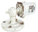 FOXBORO 13FEA PNEUMATIC LIQUID LEVEL TRANSMITTER 0-30IN. H2O, 150PSI MWP, 316SS