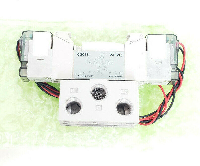 NIB CKD 4GB120R-06-A-3 SOLENOID VALVE, 4G SERIES, 24VDC, 4GB120R06A3