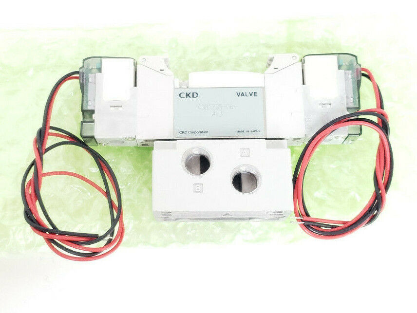 NIB CKD 4GB120R-06-A-3 SOLENOID VALVE, 4G SERIES, 24VDC, 4GB120R06A3