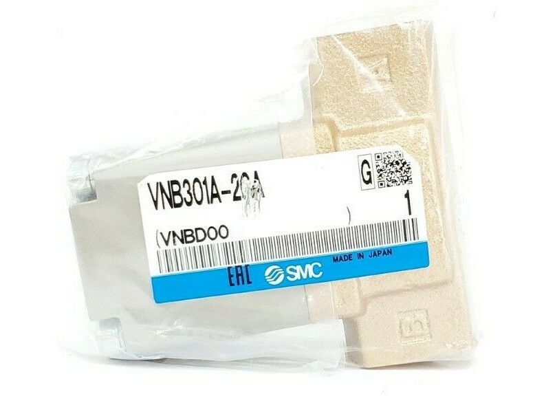 NEW SMC VNB301A-20A PNEUMATIC PROCESS VALVE, 1N1-18, 2-WAY, VNBD00, VNB301A20A