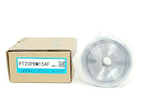 NIB TSUBAKI PT20P8M15AF PX PULLEY 12MM BORE 20P8M