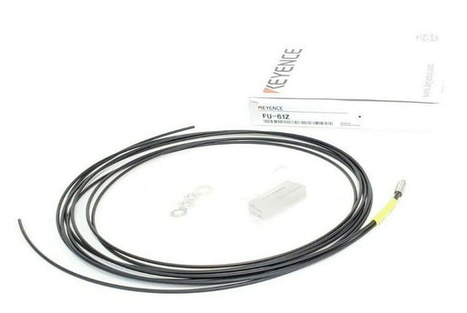 NIB KEYENCE FU-61Z FIBER OPTIC REFLECTIVE UNIT 2M CABLE FU61Z