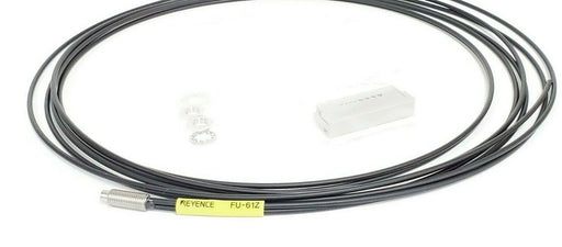 NIB KEYENCE FU-61Z FIBER OPTIC REFLECTIVE UNIT 2M CABLE FU61Z