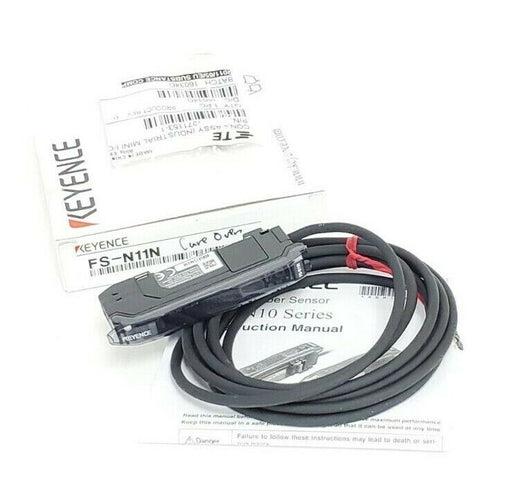 NIB KEYENCE FS-N11N FIBER OPTIC SENSOR DIGITAL FSN11N