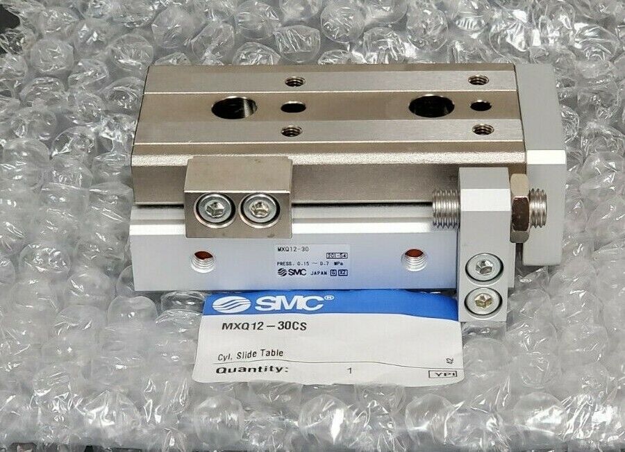 NEW SMC MXQ12-30CS SEIRES MXQ AIR SLIDE TABLE CYLINDER MXQ1230CS