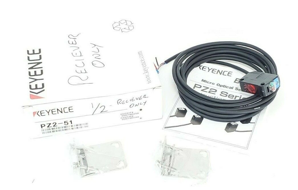 NIB KEYENCE PZ2-51 PHOTOELECTRIC SENSOR 7000MM RANGE PZ251, RECEIVER ONLY