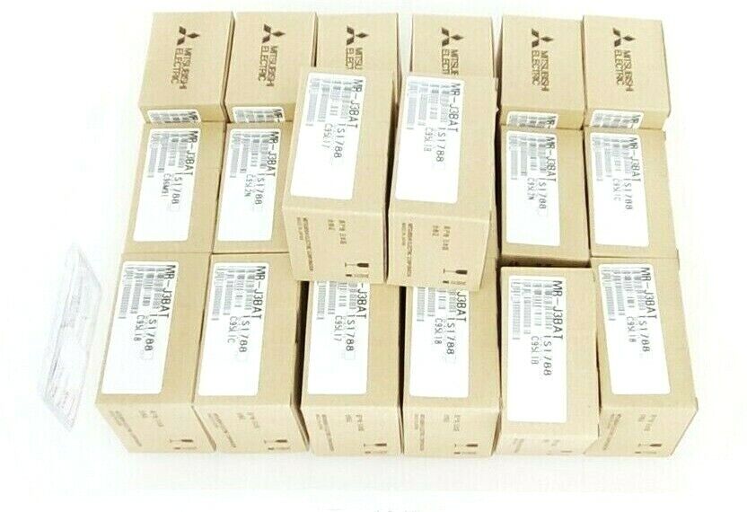 LOT OF 20 NIB MITSUBISHI MR-J3BAT MELSERVO PLC BATTERIES 3.6V 2000mAh MRJ3BAT