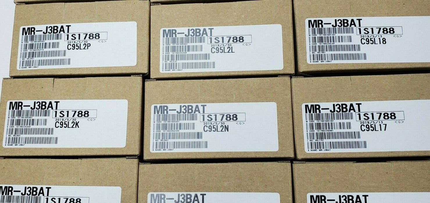 LOT OF 20 NIB MITSUBISHI MR-J3BAT MELSERVO PLC BATTERIES 3.6V 2000mAh MRJ3BAT