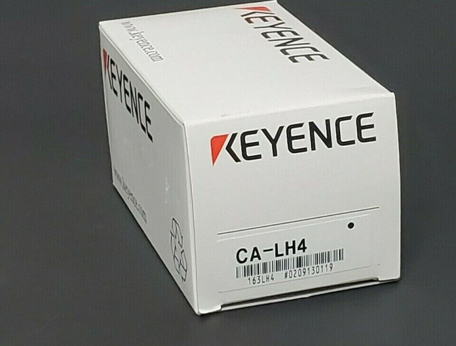 NIB KEYENCE CA-LH4 HIGH RESOLUTION LOW DISTORTION 4MM LENS CALH4