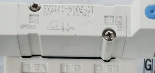 NEW SMC SY3140-5LOZ-01 SOLENOID VALVE SY31405LOZ01, 24VDC