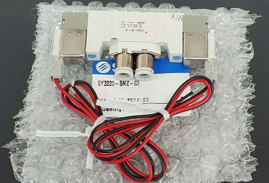 NEW SMC SY3220-5MZ-C6 VALVE, DBL SOL, BODY PT, SY32205MZC6