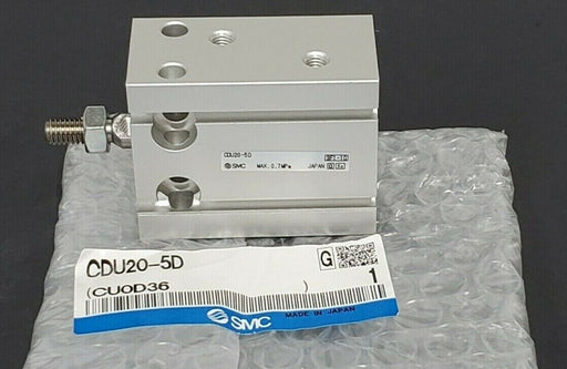 NEW SMC CDU20-5D PNEUMATIC CYLINDER 0.7MPA, CDU205D