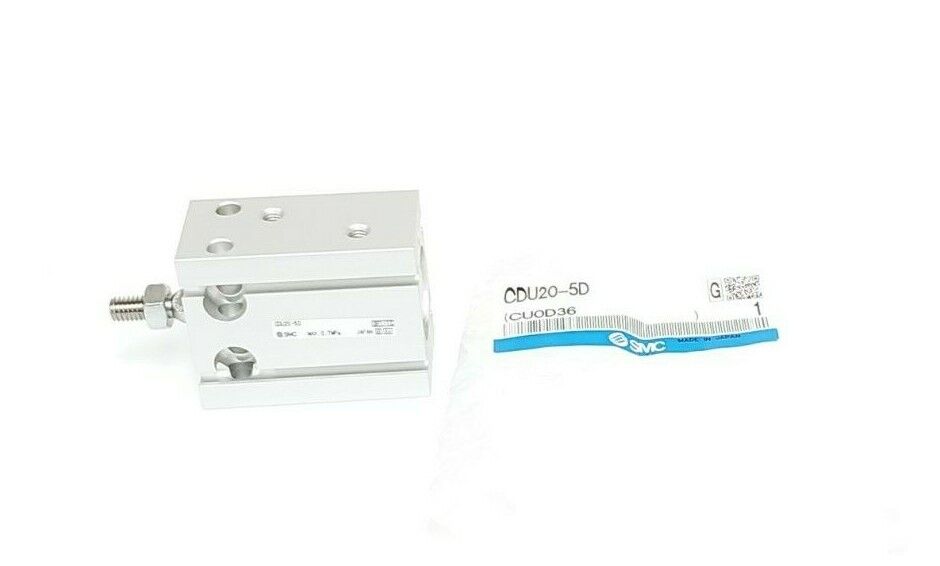 NEW SMC CDU20-5D PNEUMATIC CYLINDER 0.7MPA, CDU205D