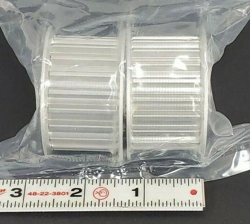 LOT OF 2 NEW MISUMI AHTF20S8M250 FLANGED IDLERS W/ 20 TEETH, 6202Z, DAO5