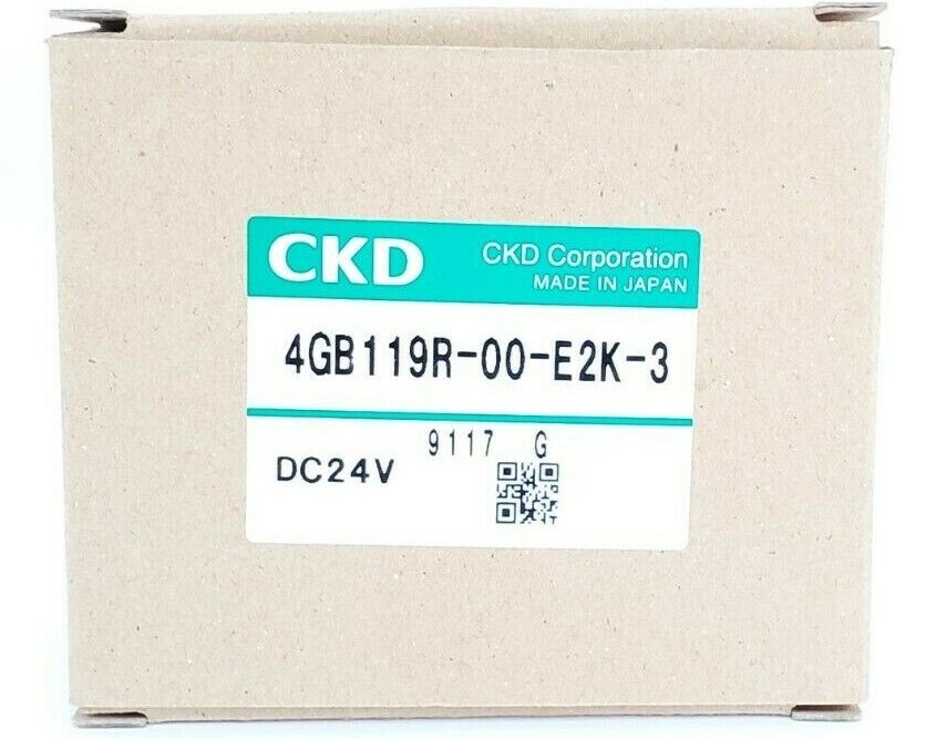 NIB CKD 4GB119R-00-E2K-3 DISCRETE VALVE DC24V 4GB119R00E2K3