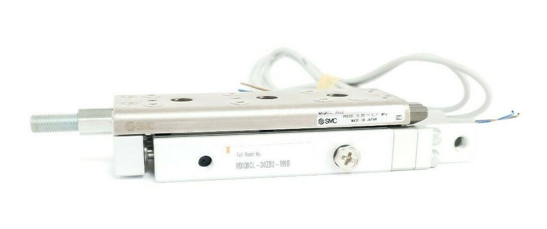 NEW SMC MXQ8CL-30ZB2-M9B CYLINDER, SLIDE TABLE, WITH AUTO SWITCH MXQ8CL30ZB2M9