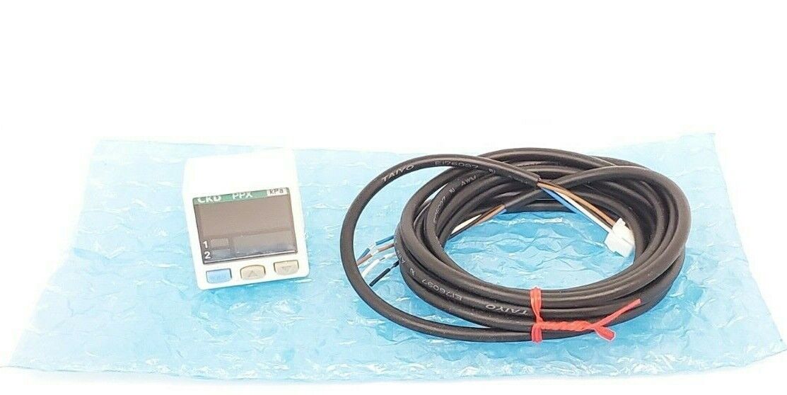 NEW CKD PPX-R01N-6M DIGITAL PRESSURE SWITCH PPX, -0.1~1MPa, 12-24VDC, PPXR01N6M