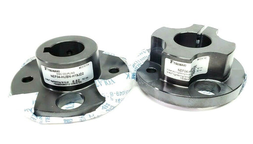 NEW TSUBAKI NEF04-HUBN-H19JD2 / NEF04-HUBK-22C DISC COUPLINGS NEF04